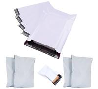 Wellpack Europe 25 x Extra XL Large White Parcel Mailing Bags Coloured Poly Postage Packaging Envelopes 43x61cm