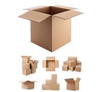 WellPack Europe XXL Large Heavy Duty Strong Cardboard Packing Moving Removal Boxes 24x24x24"