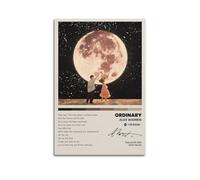 WELLPOSTER Alex Warren-Ordinary Posters Pop Music Star Canvas Prints Vintage Wall Art for Living Room20x30inch(50x75cm) Unframe-style
