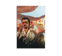 WELLPOSTER Bad Bunny- NO ME QUIERO IR DE AQUÍ Posters Music Star Album Canvas Prints Vintage Wall Art for Girls Living Room24x36inch(60x90cm) Unframe-style