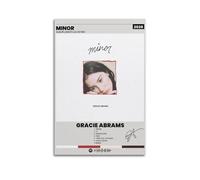 WELLPOSTER Gracie Abrams-Minor Posters Trendy Music Album Aesthestic Canvas Prints Wall Art for Room Deco12x18inch(30x45cm) Unframe-style