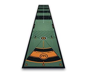 Wellputt 13ft Performance Golf Putting Mat - 4 m Indoor Putting Mat for Home Practice - Golf Putting Trainer with Alignment Guides & App