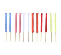 Wellrun 12PCS Microfiber Air Vent Cleaning Brushes,6 Colors Fiber Dusting Sticks,Mini Crevice Cleaner for Car Vents,AC Outlets,Fan Blades,Blinds,Keyboard