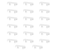 Wellrun 20 PCS Window Drainage Cover Caps,25mm Weep Hole Covers,ABS Plastic Window Sill Covers,Drain Cover Replacement for UPVC Windows(Black)