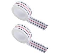 wellrun 2PCS Diagonal Seam Tapes,Quilting Guide Tape,10 Yard Each Roll,Easy Remove Precision Stitch Aid for Straight Lines & 1/4" Seams