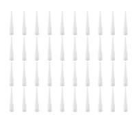 Wellrun 40 Pcs Silicone Sealant Nozzles for Caulking Gun,Replacement Plastic Cartridge Tips,Screw on Mastic Nozzle Set for Adhesive,DIY Repairs,Gaps
