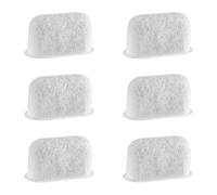 Wellrun 6 Pcs Activated Carbon Coffee Filter Replacement,Charcoal Coffee Filter for Multiple Machines,Enhanced Espresso Flavour & Machine Life