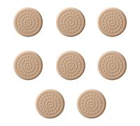 Wellrun 8pcs Anti Slip Rubber Pads,Self-Adhesive Shock Absorbent Waterproof Feet for Cutting Boards,Sofa and Chair Legs,Furniture Bottom Protectors,Noise Reducing Stabilizer Cushions for Home