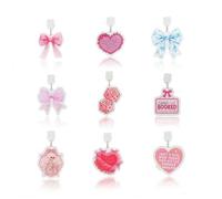 wellrun 9PCS Funny Butterfly Dust Plug Charms for Type C Devices,Anti-Dust Charging Port Protectors for Phones,Tablets & E-Readers,Decorative Mobile Accessories