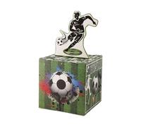 Wellrun Football Themed Pull-Out Money Box,Unique DIY Money Presentation Box with 50Pcs Transparent Bags for Boys Girls Birthday Party