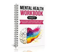 wellrun Mental Health Journal with Prompts,Daily Reflection Diary for Stress Relief & Emotional Well-Being,Adults Guided Self-Care Workbook for Anxiety Mood Tracking