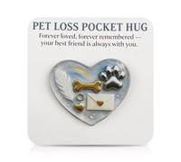 Wellrun Pocket Hug Gift Card,Dog Bereavement Cards,Pocket Animal Souvenir,Sympathy Keepsake for Loss,Comforting Memorial for Friend,Portable Motivational Present