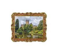 Wells Cathedral Somerset England UK Refrigerator Magnet 3D Travel Souvenir Fridge Decoration Magnetic Sticker Craft Collection