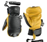 Wells Lamont HydraHyde Winter Mittens for Women & Men, Insulated for Cold Weather, Snow & Ski Mittens, 1228, Medium, Black