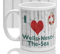 Wells-Next-The-Sea Mug, Gift to Remember Norfolk, Ideal Present,Custom Design.