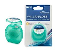 wellsamed Dental Floss Floss Waxed Mint Flavour 50m x 1