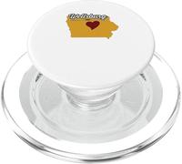 WELLSBURG IOWA | IA USA Cute Souvenir Merch - US City State PopSockets PopGrip for MagSafe