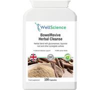 WellScience BowelRevive Herbal Cleanse - Supports Digestive Health, Enhances Regularity, Detoxifies & Boosts Colon Health