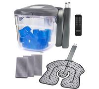 WELLSOON Cold Therapy System, Quiet Ice Machine for Knee After Surgery, Cryotherapy Machine, with a Remote-Control and a Universal Pad for Knee, Elbow, Ankle, Shoulder and Lumbar