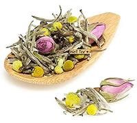 WellTea Premium Chamomile Rose Silver Needle Loose Leaf White Tea- 200g