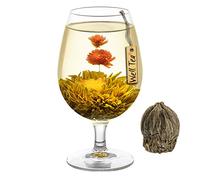 WELLTEA SPRING SCENERY ARTISAN FLOWERING GREEN TEA - 100G