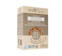 WELLTH Original High Protein Pasta | Family Size Value Pack (340g) | 100% Natural Ingredients Yellow Pea | Grain Free, Gluten Free, High Fiber, Vegan Pasta with 22g Protein