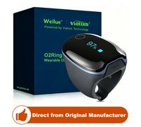 Wellue O2Ring Pulse Oximeter Overnight Sleep SpO2 Monitor with App & PC Software