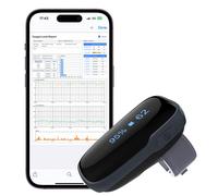 Oxylink Ring Pulse Oximeter Bluetooth App with Beep Reminder and Vibration Alert