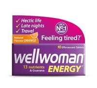 Vitabiotics Wellwoman Energy Effervescent Multivitamin Tablets Natural Orange Flavour 10 Count