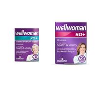 Wellwoman Multivitamin Tablets for Women Over 70 Years (Pack of 1) + Multivitamin Tablets for Women Over 50 Years(Pack of 1)