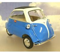 WELLY/NEX 1/18 1955-1962 BMW ISETTA 250 BUBBLE CAR POLIZEI GERMAN POLICE GREEN