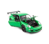 1:24 Welly Porsche 911 997 Gt3 Rs Coupe 2007 Green WE22495GR Model