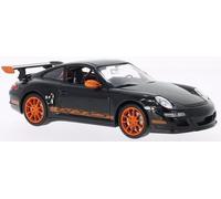 Welly 1:24 Scale Porsche 911 GT3 RS (997) - Black/Orange