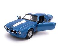 Welly 1972 Pontiac Firebird Trans Am - Model Car License 1: 34-1: 39 Blue