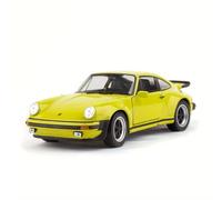 Welly 1974 Porsche 911 Turbo 3.0 Yellow 1/24 Diecast Model Car