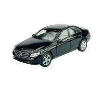 Welly 2016Mercedes-Benz E-Class W213 Die-Cast Model 1:34-1:39, Black - Openable Doors, Rubber Tires | 43703