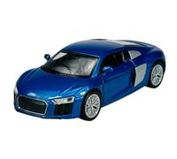 Welly A-U-D-I R8 V10 Coupe Blue Latest Model 2nd Generation from 2015 1/34-1/39 Metal Model Car Die Cast New in Box