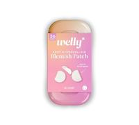 Welly Bandages - Face Savers, Hydrocolloid, Adhesive, Small Spot Shape, Clear - 36 ct