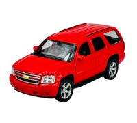 Welly Chevrolet Chevy Tahoe GMT921 SUV Red 3rd Generation 2006-2013 1/34-1/39 Metal Model Car Die Cast New in Box 43607