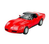 Welly Chevrolet Corvette C3 Stingray Coupe Red 1967-1982 1/34-1/39 Metal Model Car Die Cast New in Box