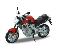 Welly DieCast Modell Motorrad Aprilia Shiver 750 Rot Metall Motorradmodell 1:18