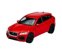 Welly Jaguar F-Pace X761 SUV Red from 2016 approx. 1/34-1/39 Metal Model Car Die Cast New in Box