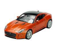 Welly Jaguar F-Type Coupe Orange from 2013 approx. 1/34-1/39 Die Cast Model Car