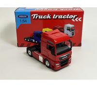 Welly Man TGX XXL Red 1:64 Scale Welly Truck Tractor 68010S