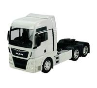 Welly Man TGX XXL White Tractor Vehicle 3 Axles (6 x 4) Truck 1/32 1:32 Metal Model Car Die Cast New in Box