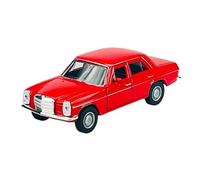 Welly Mercedes-Benz 220/8 Line Eight Saloon Red W114 W115 1967-1976 1/34-1/39 Die Cast Metal Model Car New in Box