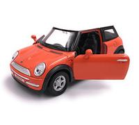 Welly Mini Cooper Model Car Auto License Product 1: 34-1: 39 / original packaging Orange