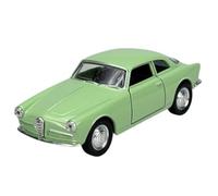 Welly Model Car Compatible with 1954 Alfa Romeo Giulietta Green Approx. 1/34-1/39 Metal Model Car Die Cast New in Box 43850