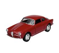 Welly Model Car Compatible with 1954 Alfa Romeo Giulietta Red Approx. 1/34-1/39 Metal Model Car Die Cast New in Box 43850