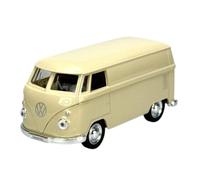 Welly Model Car Compatible with 1963 VW Volkswagen Transporter T1 Bus Beige Approx. 1/34-1/39 Metal Die Cast New in Box